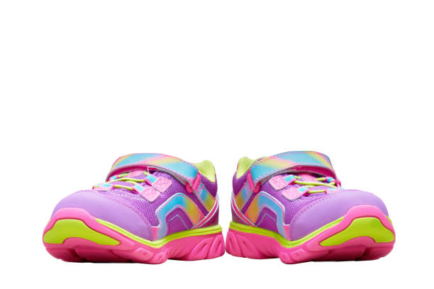 istock colorful kid shoe isolated on white 1384863184