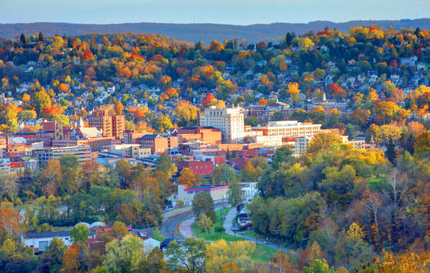 Autumn in Morgantown, West Virginia