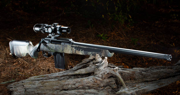 istock Hunting rifle and scope 1384866709
