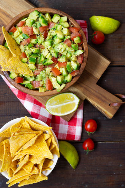 istock Guacamole and Nachos 1384867399
