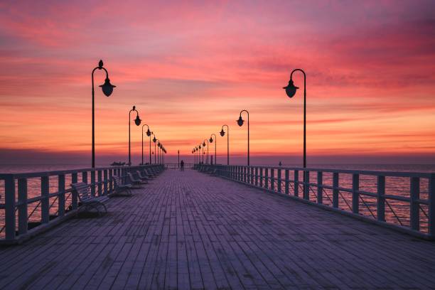 istock Beautiful morning seaside landscape. 1384867902