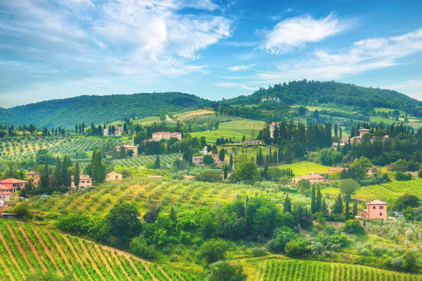 istock Countryside landscape in Tuscany 1384879248