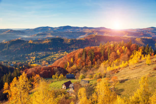 istock Majestic autumn landscape 1384881776