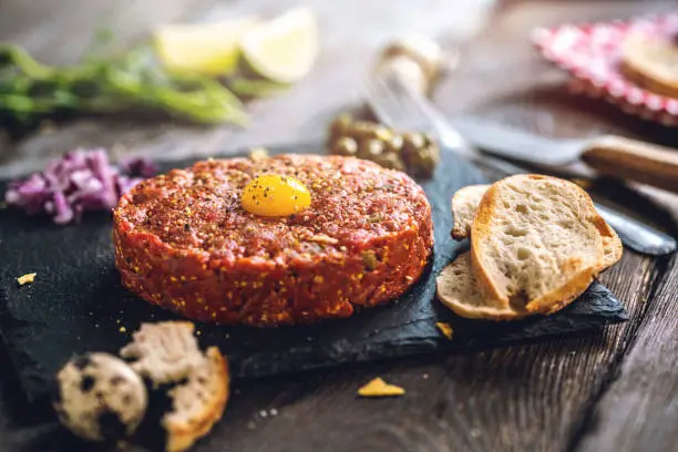 Delicious Beef tartare