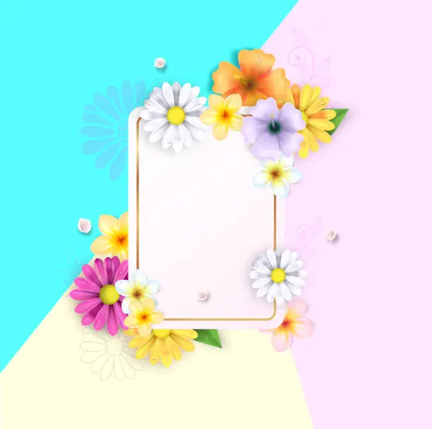 Vector illustration of Spring Background