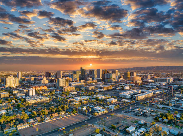 istock Phoenix, Arizona, USA Downtown Skyline Aerial 1384896166