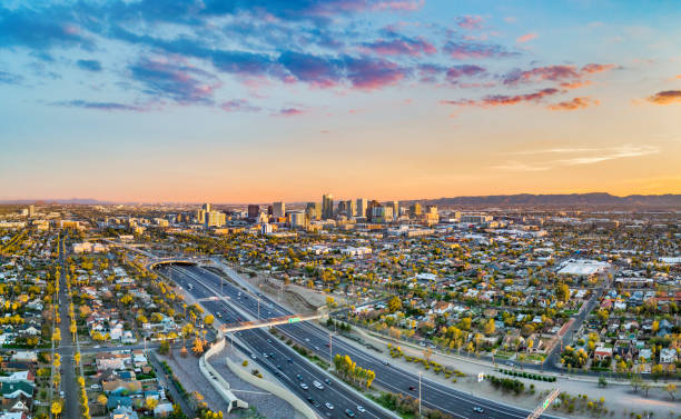 istock Phoenix, Arizona, USA Downtown Skyline Aerial 1384896167