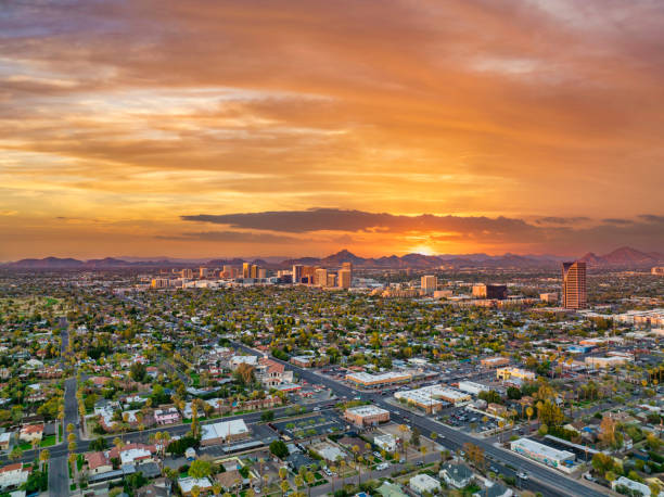 istock Phoenix, Arizona, USA Downtown Skyline Aerial 1384896176