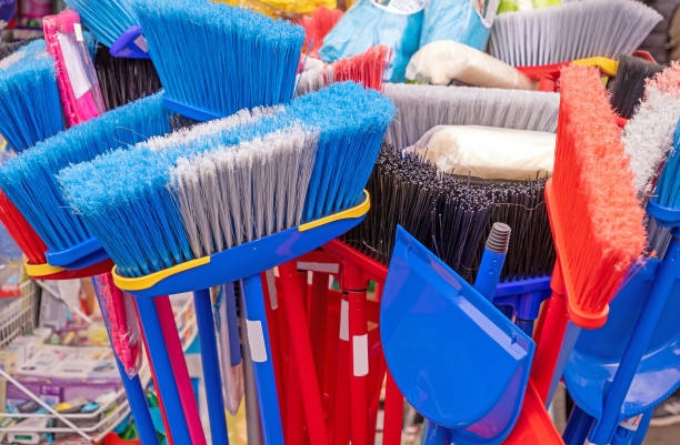 istock Mops and sponges cleaning equipment 1384898150