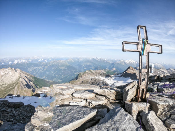 View from the top of a mountain in Ticino, Switzerland