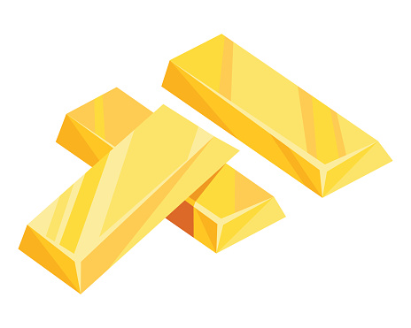 Free download of gold bars bar money vector graphics and illustrations
