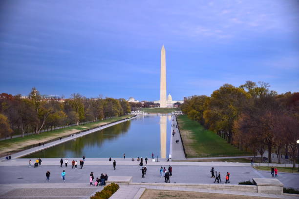 istock Washington Monument and Capitol Building Reflections 1384931830