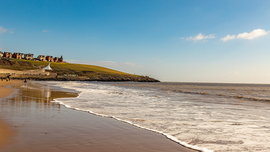 Barry Island beach in summertime