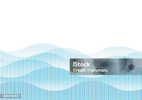 istock Stripe wave background 1384935937
