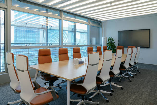 istock Business meeting room 1384936738