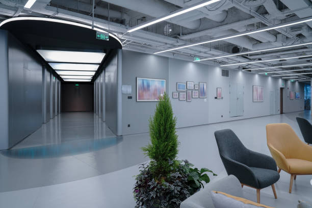 istock Interior of Office lobby 1384936947