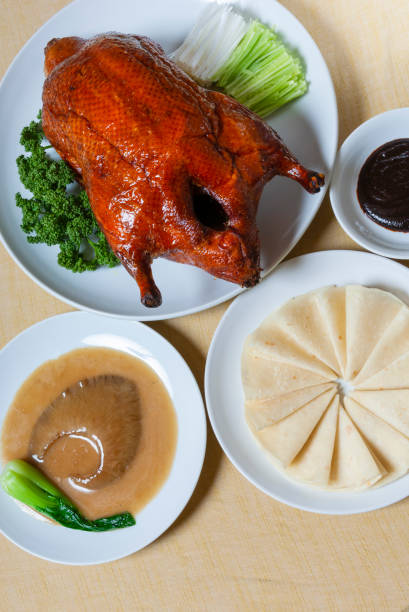 istock Peking duck and shark fin 1384954171