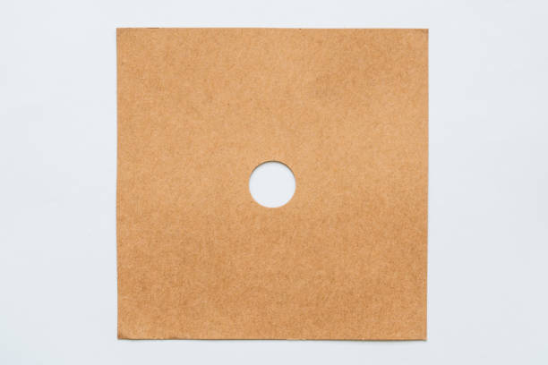 inside of brown paper bag background, recycle material