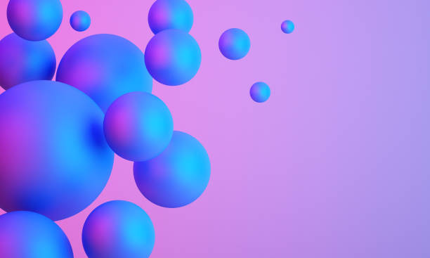 istock 3d colorful sphere ball on background ,abstract 3d background 1384986936