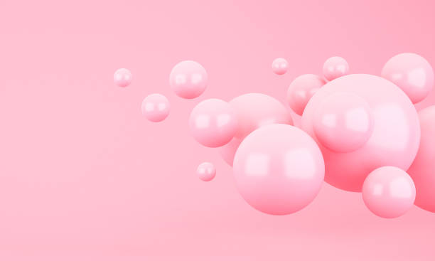 istock 3d colorful sphere ball on background ,abstract 3d background 1384986945