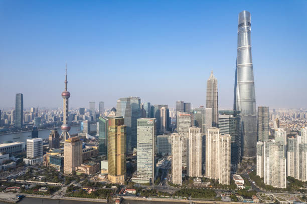 istock Shanghai city CBD 1384989691