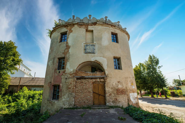 Lutsk gate tower in Dubno, Rivne region, Ukraine