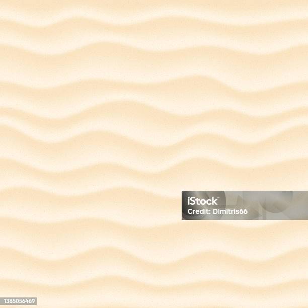Sand Vector R Seamless Vector Sand Waves Stock Illustration - Download Image Now ...