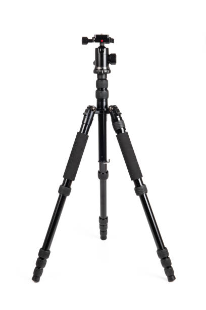 istock Tripod for photography isolated on a white background. 1385064278