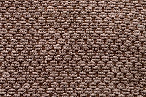 Texture of brown fabric.