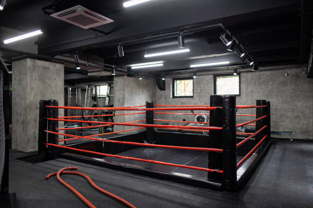 боксёрский ринг - boxing ring фотографии стоковые фото и изображения