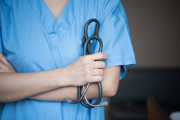 istock A doctor with a stethoscope used for initial diagnosis 1385093345