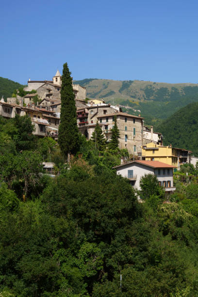 istock Rocca Sinibalda, old town in Lazio, Italy 1385096855