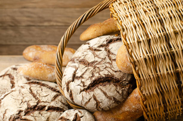 pão - forma de assar pão - fotografias e filmes do acervo