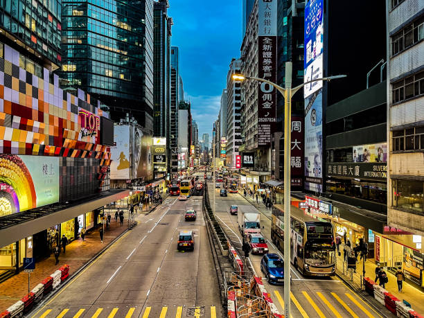 istock Hong Kong Mong Kok Nathan Road View 1385112181