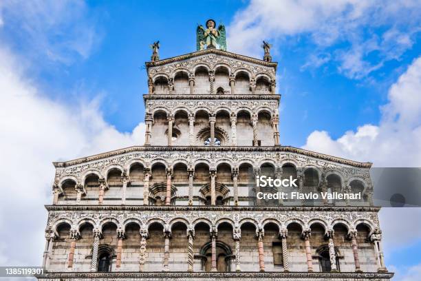 Lucca Church Of San Michele In Foro Stock Photo - Download Image Now