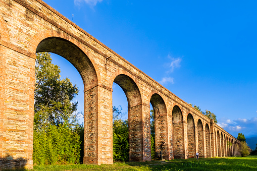 Aqueduct of Nottolini, a 19th-century aqueduct in Neoclassical Style near the city of Lucca
