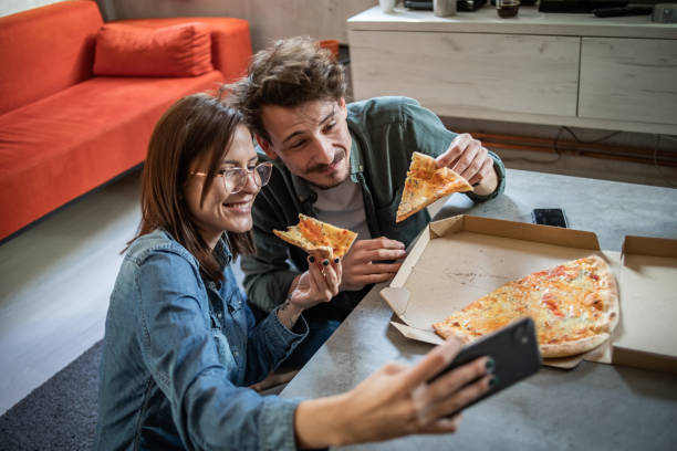 istock Nothing is as delicious as pizza and our moments together 1385123719
