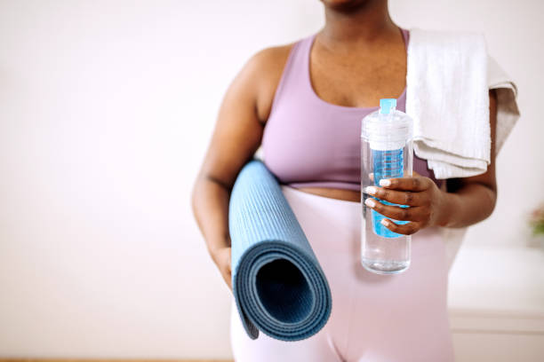istock I just had a great yoga session 1385126558
