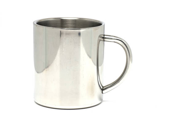 istock Closeup aluminum insulated cup handle white background 1385131195