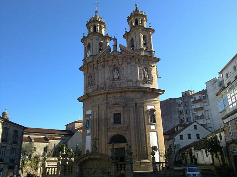 Church of the Virgen de la Peregrina, Pontevedra, Galicia, Spain