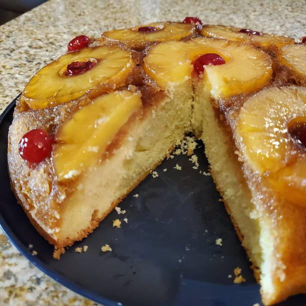 Pineapple upside-down cake