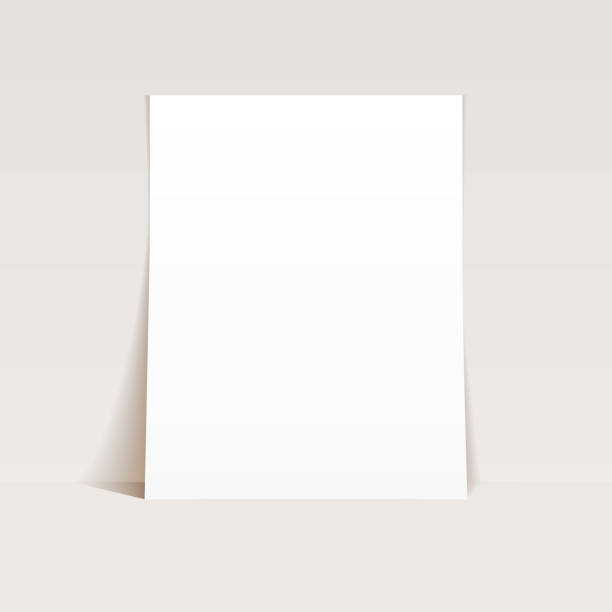 istock White sheet of paper mockup on light background. Blank A4 page with shadow. Clean notepad mockup 1385145670
