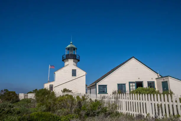 Photo of The Old Point Loma Lighthouse in San Diego, California