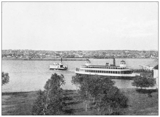 Antique travel photographs of California: San Diego