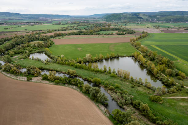 istock agriculture land drone view 1385167145