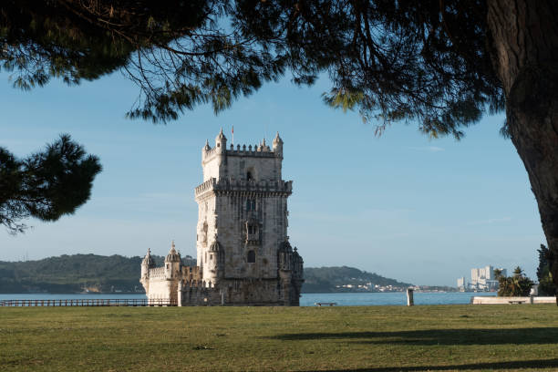 istock Belem Tower in Lisbon at dawn 1385175374