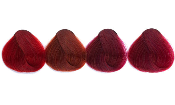 istock dyed curls of hair isolated 1385186504