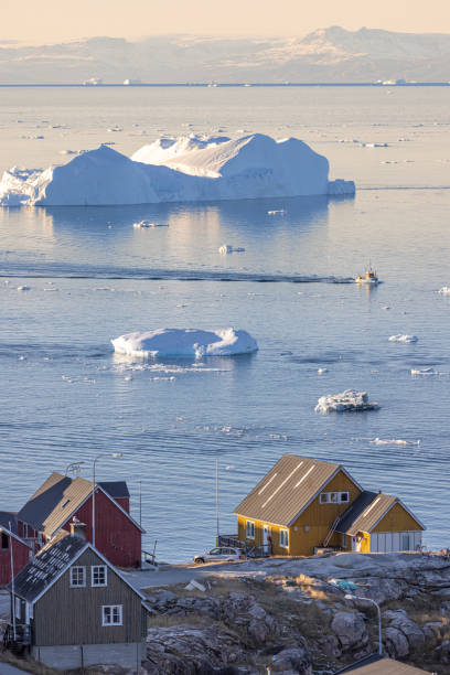 istock ILULISSAT town in north greenland 1385192738