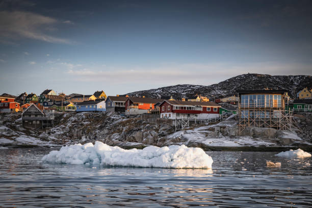 istock ILULISSAT town in north greenland 1385192815