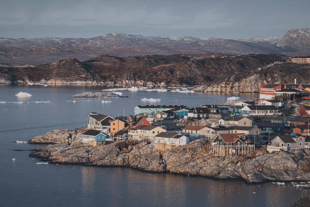 istock ILULISSAT town in north greenland 1385192848